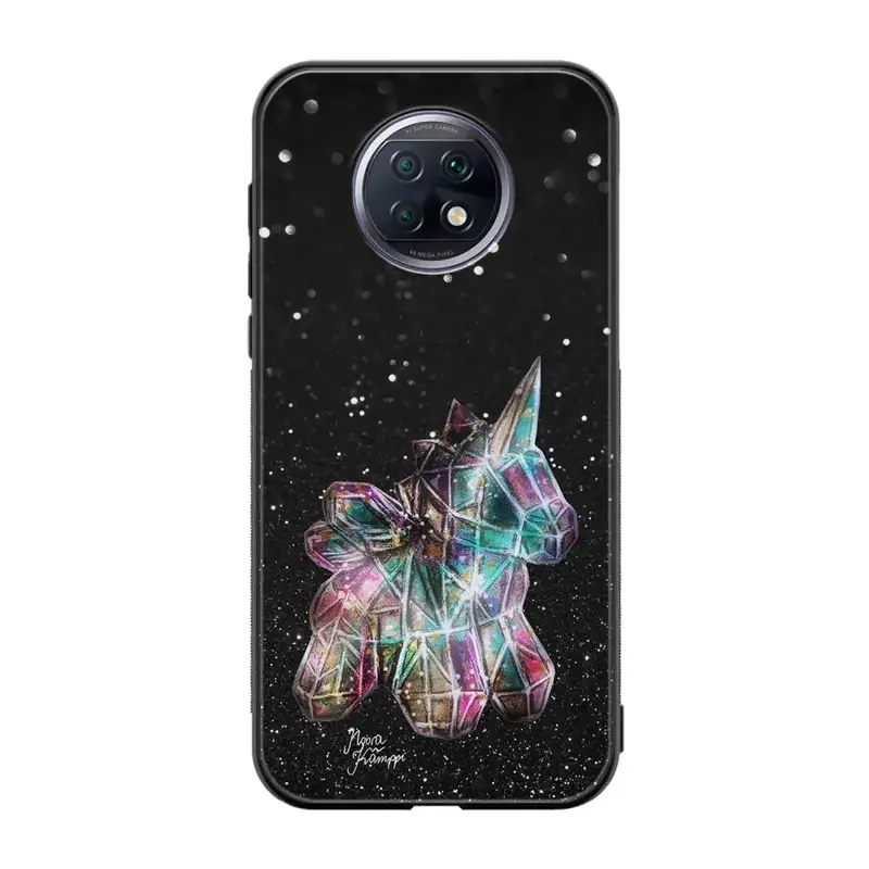 Xiaomi Redmi Note 9T unicorn suojakuoret - Valkoinen - Noora Kämppi