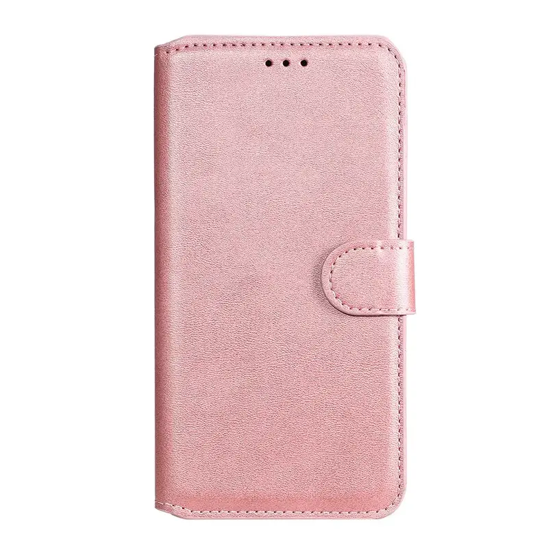 Xiaomi Redmi Note 9T Unitec Lompakko Suojakotelo Ruusukulta