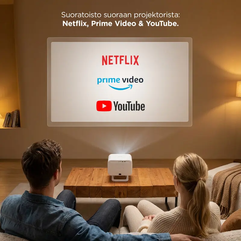 Yaber L2 Plus Full HD LCD-Älyprojektori