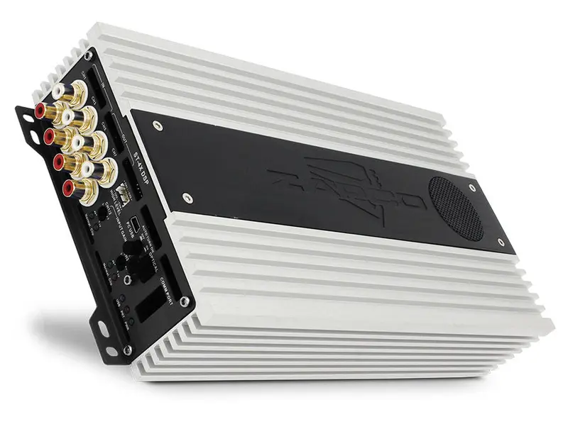 Zapco ST-4X DSP III 8-kanavainen DSP / 4-kanavainen SQ Luokka AB Vahvistin